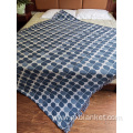 new design blue color blanket from zhejiang blanket